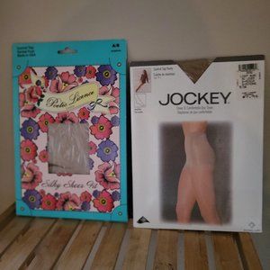 Jockey, ABS and Poetic Licence Nylons 4 Pair. New
